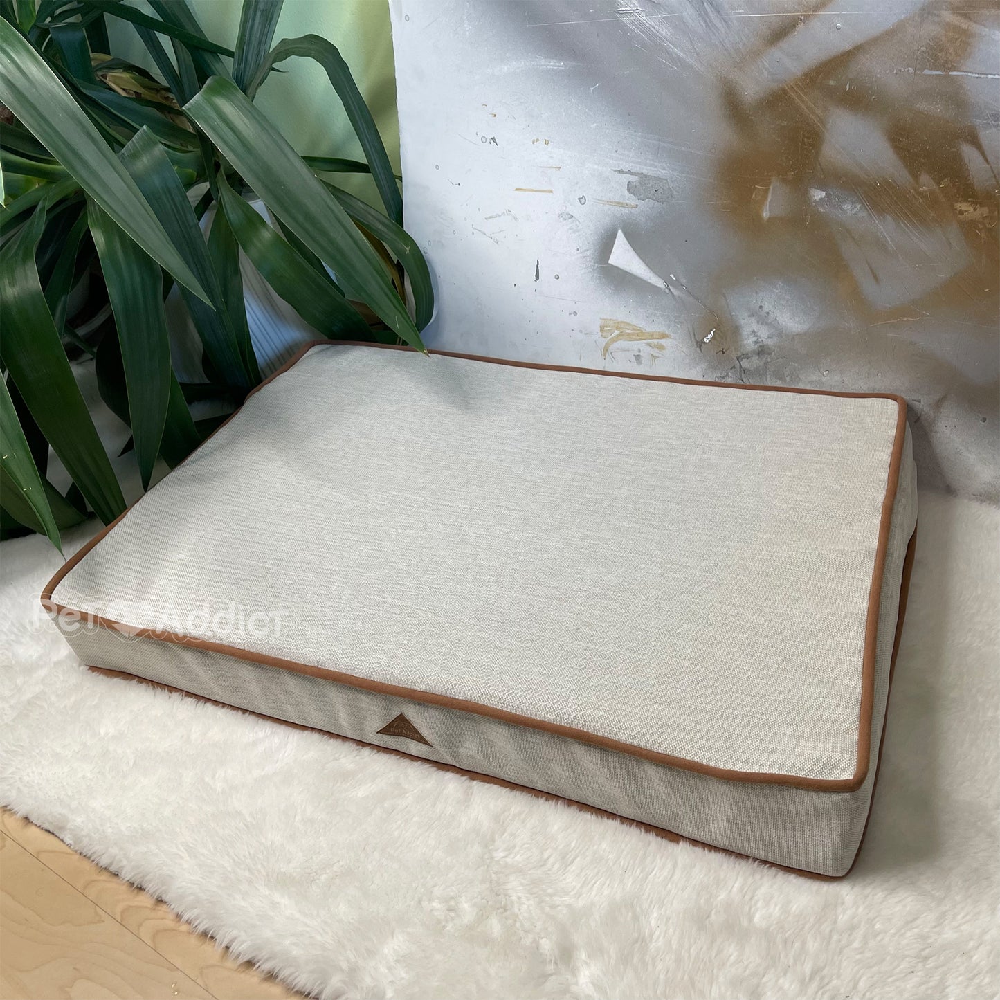 Непромокаем матрак "Beige" с дръжка и свалящ се калъф